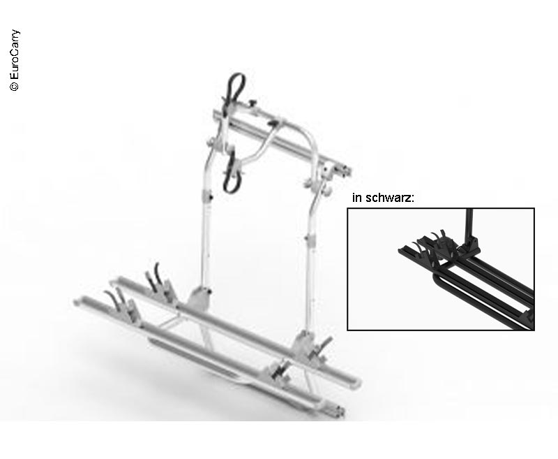 Fiamma Carry-Bike Euro Carry Heckträger für MB-Sprinter für 2.Räder, schwarz
