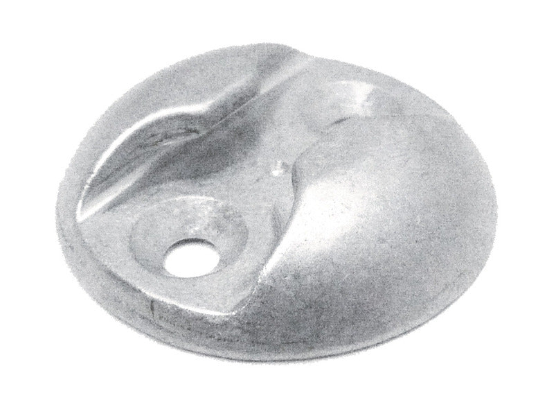 ZURR Alu-Zurrplatte für Fitting - Schwarz