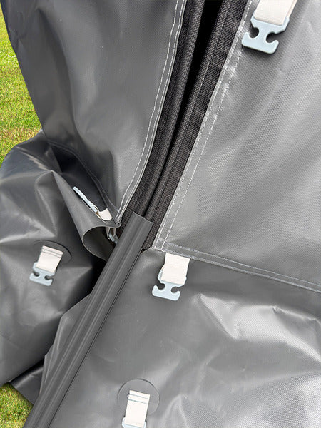 Girona - Wind-/Rainblocker - Frontpanel, H 235-250 cm, B 330 cm