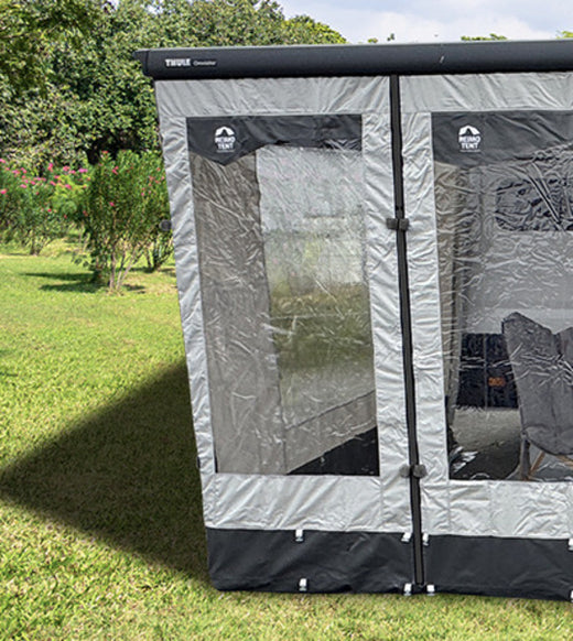 Reimo Tent Girona - Wind-/Rainblocker - Frontpanel, H 235-250 cm, B 100 cm