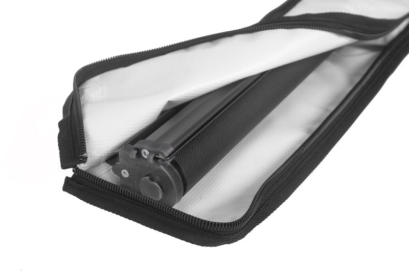 SunBreak schwarz – Blend- &amp; Sichtschutz für Markisen