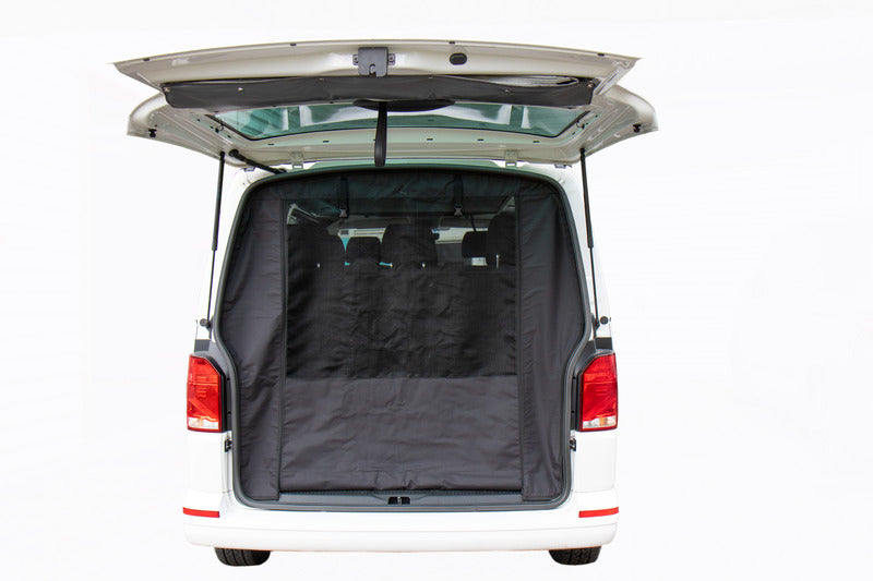 Moskitonetz Heckklappe für VW T5/6/6.1, Klettbefestigung, Magnetversch