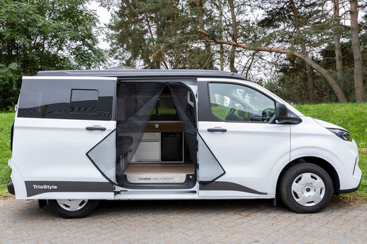 Moskitonetz Premium für Ford Tourneo / Transit Custom / > 2023 - VW Transporter > 2024 - Schiebetür rechts