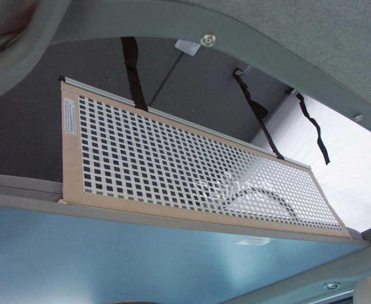 Sicherheitsnetz starr fÃ¼r Alkoven 1060x350 mm mit Gurtschloss