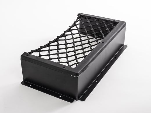 Carbest Ablagenetz L mit Aluminiumrahmen - Schwarz