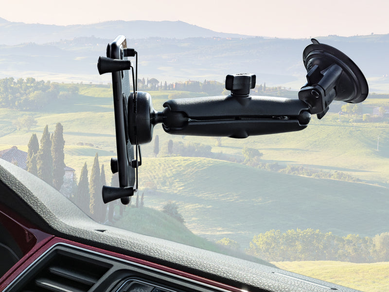 Universal Handyhalter, extra-langer Arm, Saugfußhalterung