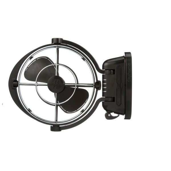 Vent. SIROCCO II 12/24V, 360° rundum Luftstrom 8,9x24,1x30,48cm schwar