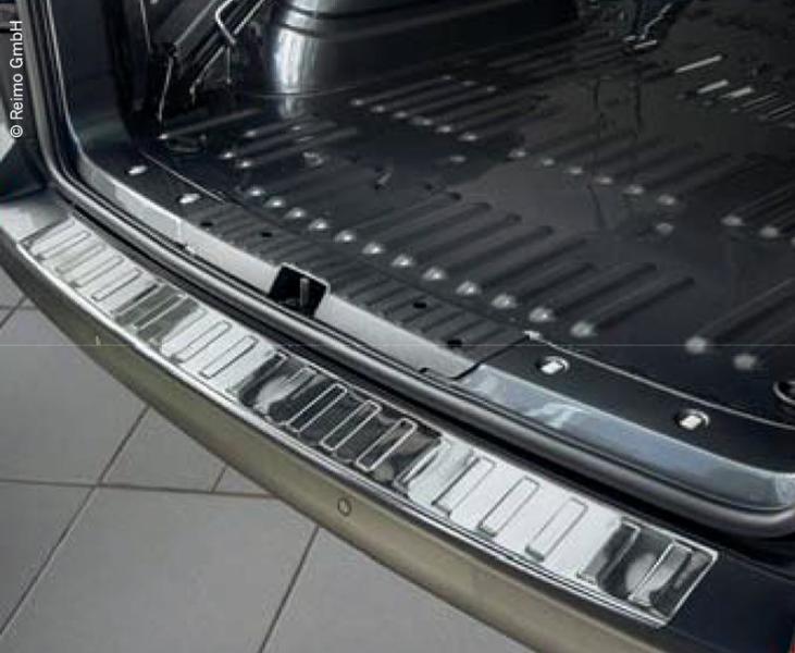 <p>Stoßstangenschutz aus Edelstahl für VW T6.1/T6. mit Heckklappe auch Multivan und Caravelle</p>