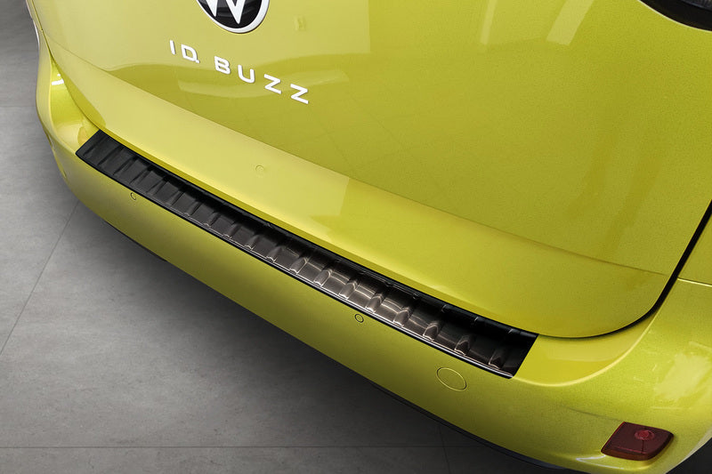 Ladekantenschutz aus Edelstahl schwarz für VW ID.Buzz ab 05/22