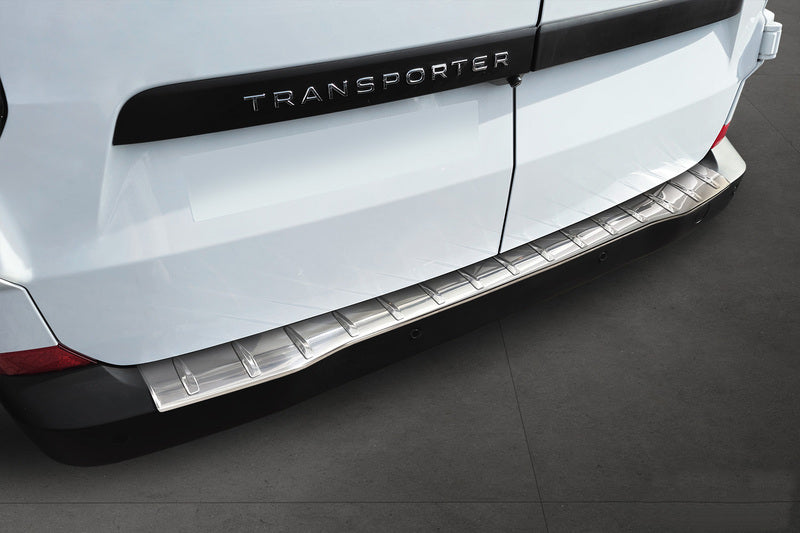Ladekantenschutz aus Edelstahl, passgenau Ford V710/New Transp.silber