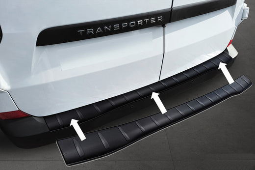 SPANG Ladekantenschutz aus Edelstahl für Ford Tourneo/Transit Custom ab 2023, matt schwarz