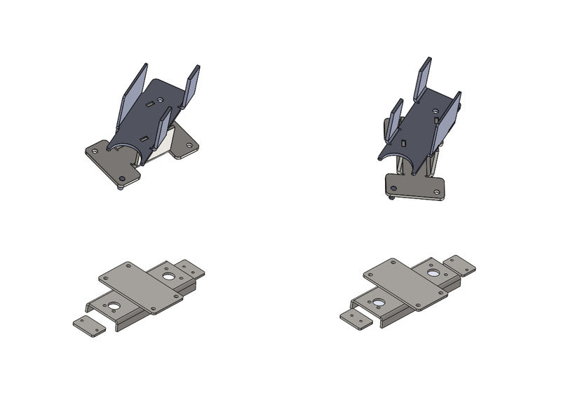 Carbest Adapter-Komplettset für Carbest Autolift - Für Mercedes-Benz Sprinter Heckantrieb ab 2016 oder 4x4 Antrieb