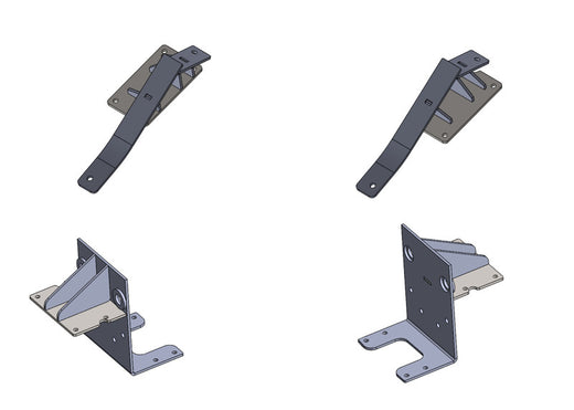 Carbest Adapter-Komplettset für Carbest Autolift - Für Mercedes-Benz Sprinter Frontantrieb ab 2020 mit Heck SLC Chassis