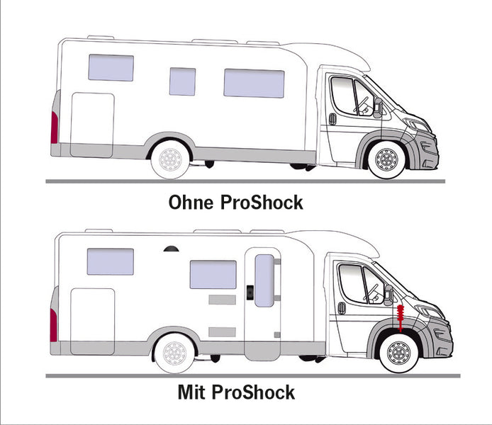 Linnepe ProShock Fiat Ducato X250/290 (und baugleiche) Light Chassis