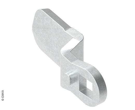 EMKA Zunge für Türsicherungsverschluss, Höhe. 28mm, Länge: 45mm