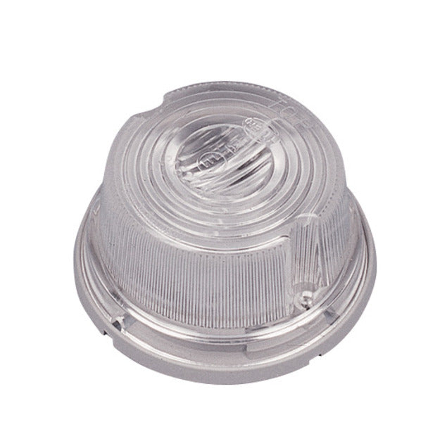 Hella Begrenzungsleuchte 12V mit Sockel grau, Ø 80 x 41 mm