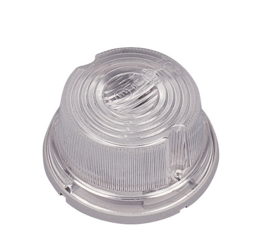 Hella Begrenzungsleuchte 12V mit Sockel grau, Ø 80 x 41 mm