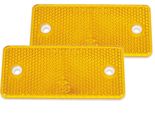 Hella Reflektor gelb - rechteckig 94 x 44 mm