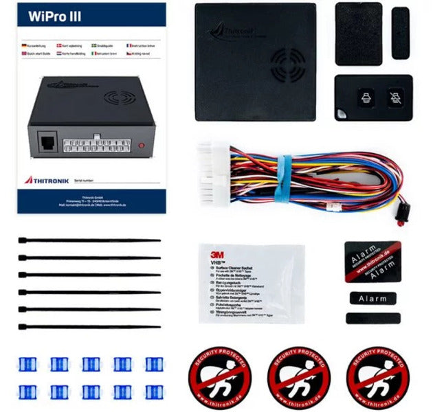 WiPro III safe.lock für Ducato, Jumper, Boxer, Iveco Daily ab 2006 / Toyota Proace Max, Opel Movano ab 2021