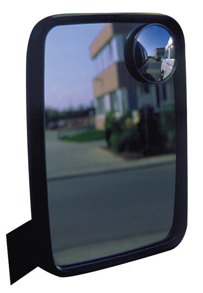 Weitwinkelspiegel 51 x 51 mm x 9.8 mm mit doppelseit. Klebeband