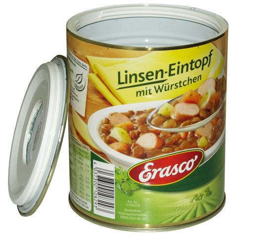 PLAST Dosensafe - Erasco Linsen