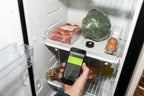 Zeigt Temperatur und Luftfeuchtigkeit an