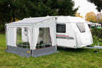 Gardinenset für Vorderwand Fiamma Caravanstore 360 weiß - für 47564