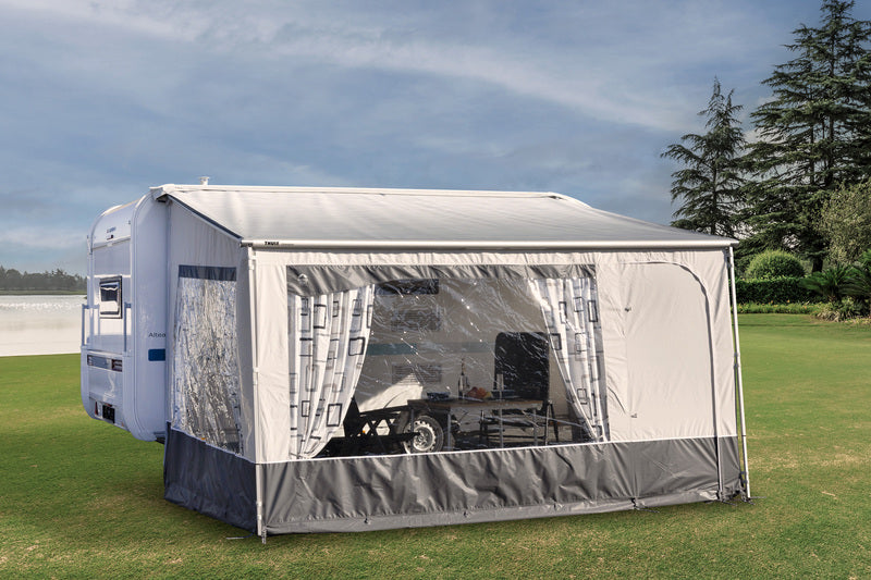 Markisenvorzelt für Thule 1200 - Breite 400cm, Front + Seitenwände