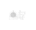 LED-Rückfahrleuchte 12V, 3W klar IP67 500 mm Kabel
