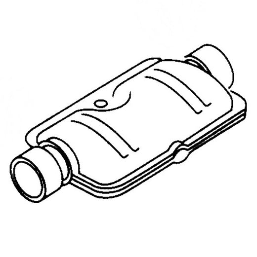 WEBAS Abgasschalldämpfer D22