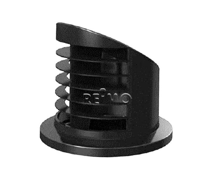 EBERS Ausströmer hoch 90° f. Standheiz. Airtronic D2, Ø50/60mm, schwarz