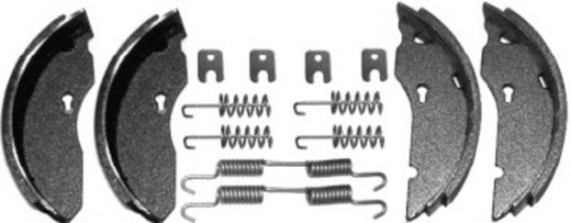 MOOG Bremsbacken- Set inkl. Flanschmutter - ALKO 1635/1636/1637