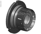 Stutzen für Standheiz. Airtronic D3, Ã90mm, schwarz