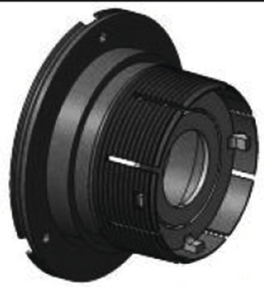 EBERS Stutzen für Standheiz. Airtronic D2, Ø60mm, schwarz
