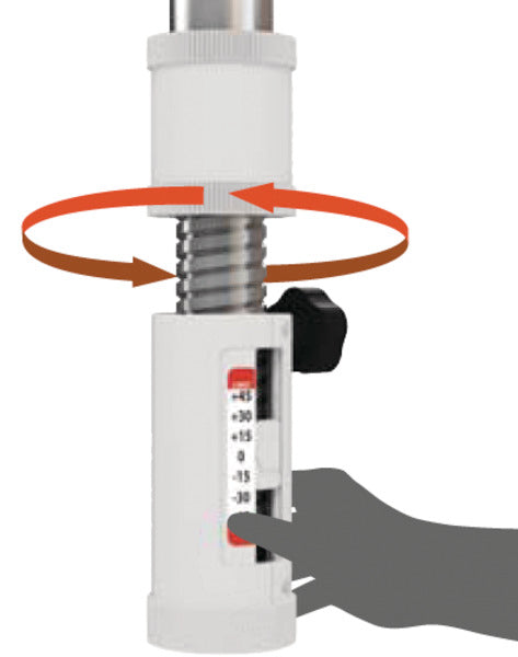 Selfsat CAMP38 Sat Flachantenne, SKEW &amp; Single-LNB