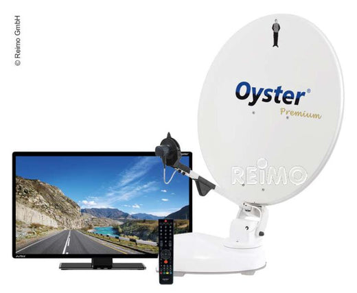 THAAF Oyster® 85 SKEW Premium Sat-Anlage inkl. 24"Oyster® TV