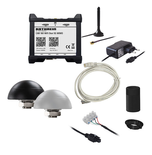 KATHR Kathrein CAR 160 WiFi Duo 5G MIMO - Schwarz