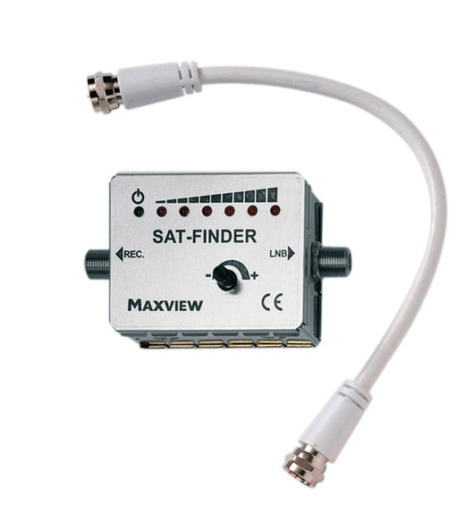 MAXVI SAT-Finder mit 3 Leuchtdioden-Anzeige