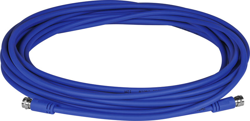 1,5m Flexibles Koaxial-Kabel mit F-Anschlüssen, 75 Ohm, Ã 5,6mm