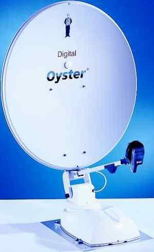Ten Haaft Oyster 85 digital CI vollautomatische Sat-Anlage mit Receiver