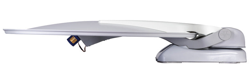 Ten Haaft Oyster V85 Vision Sat-Anlage Single, weiß