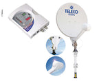 Teleco Voyager Digimatic 65 Sat-Anlage mit Teleco DSF90E/HD Sat-Finder + Mast