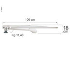 Teleco, manuelle Satellitenantenne mit digitalem Pointer