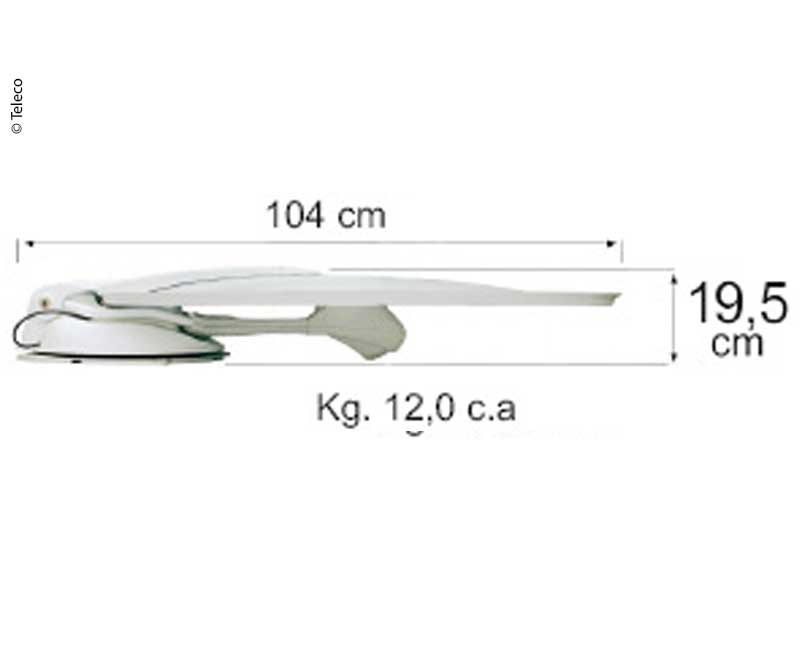 Teleco Satellitenantene SKEW