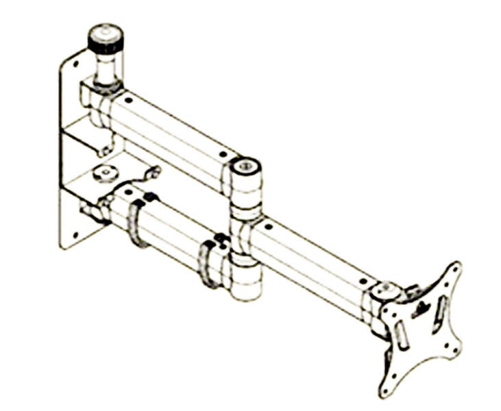 NOVUS SKY 10N TV-Halter 2-armig - 480 mm