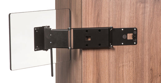 CARAT Caratec Flex TV-Halter CFW300 mit 3 Drehpunkten - Schwarz