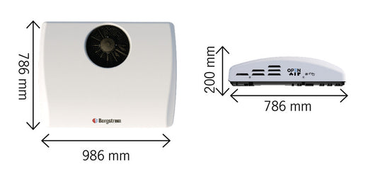 Dachklimaanlage Open Air Plus 12 V Full Inverter