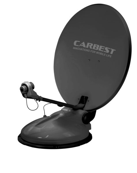 Sat-Anlage Travelsat 2, 68 cm mit Bluetooth, dunkelgrau