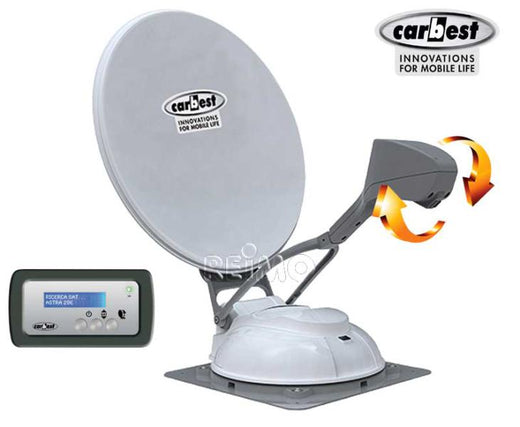 SRMEC Travelsat 80 HD SKEW, Plus Panel, Single LNB