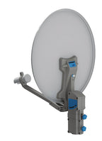Manuelle SAT-Antenne Precision I.D. 65cm mit Twin LNB